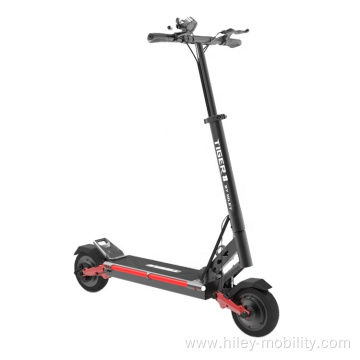 Portable folding two wheels scooter with handel